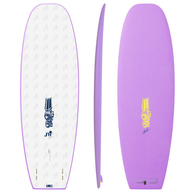 Julian Wilson Softboard 5'0" x 19 " X  2 5/16" - 30.60L, 2x  FCS 2 Fins, Softboard - ID:657939